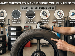 6 Smart Checks to Make Before You Buy Used Tires