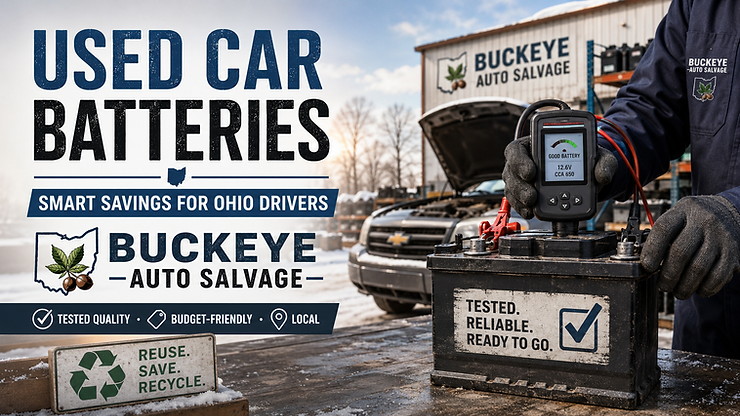 Used car batteries